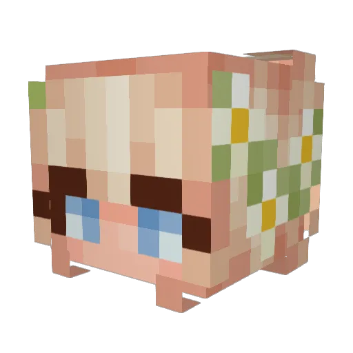 SmileyKylie0923 Minecraft avatar head, 3D render
