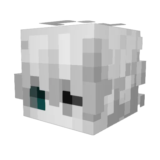 SmileyMagKekse Minecraft avatar head, 3D render