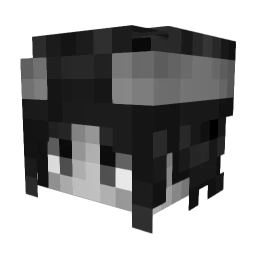 SmileyQ_Q Minecraft avatar head, 3D render