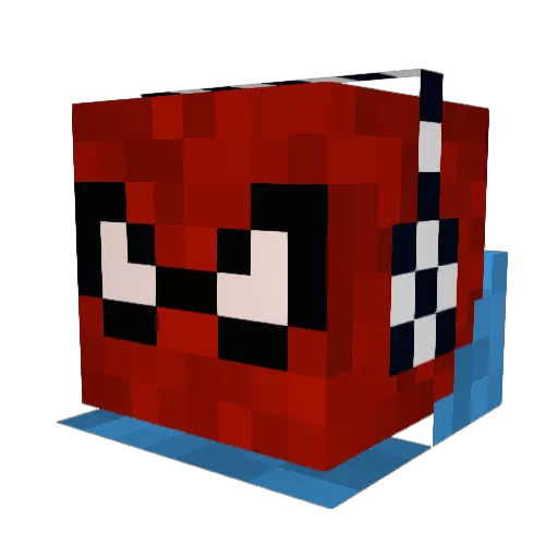 Smiley_Ginger Minecraft avatar head, 3D render