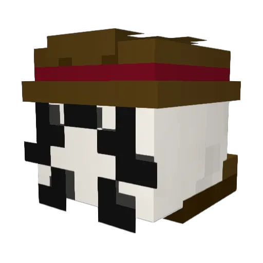 Smileynovaa Minecraft avatar head, 3D render
