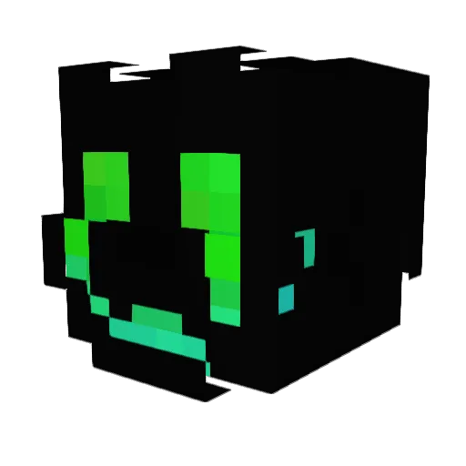 Smilier13 Minecraft avatar head, 3D render