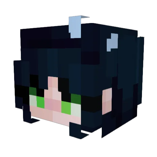 SmingusSlick Minecraft avatar head, 3D render
