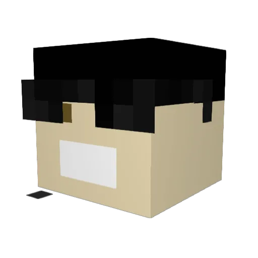 Smirnnoff13 Minecraft avatar head, 3D render