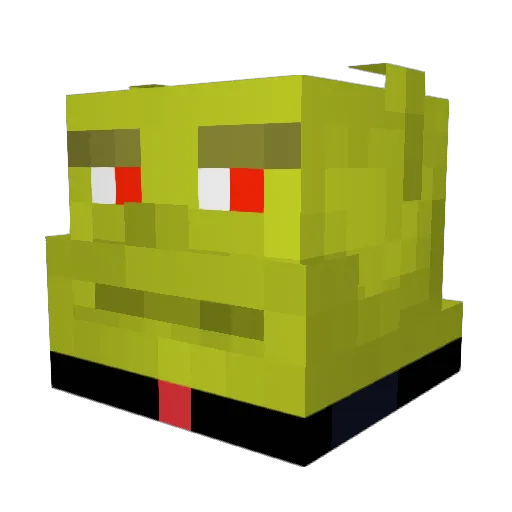 Smirnoff_Rice Minecraft avatar head, 3D render