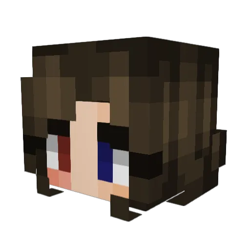 Smitch_7 Minecraft avatar head, 3D render