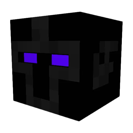 SmiteDarkGod Minecraft avatar head, 3D render