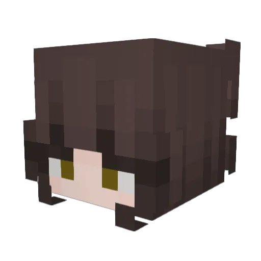 Smiteii_ Minecraft avatar head, 3D render