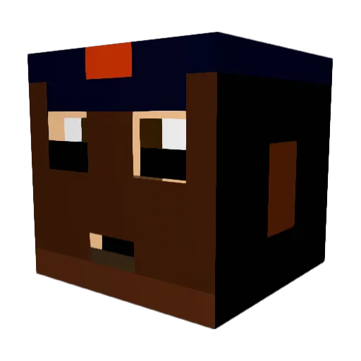 Smith0240 Minecraft avatar head, 3D render