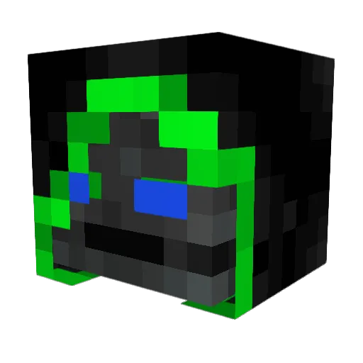 Smith_Plays2 Minecraft avatar head, 3D render