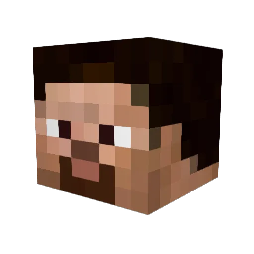 Smithy087 Minecraft avatar head, 3D render