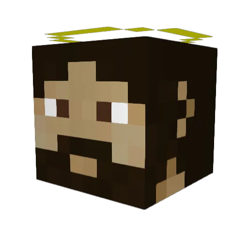 Smithy525 Minecraft avatar head, 3D render