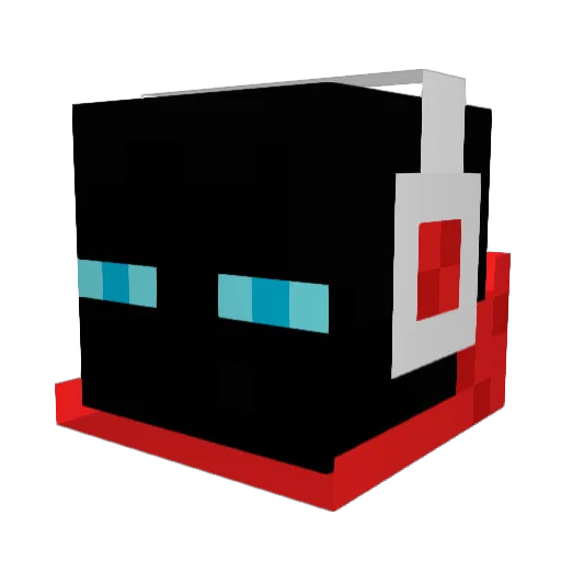 Smitty12 Minecraft avatar head, 3D render