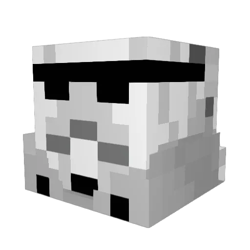Smitty963 Minecraft avatar head, 3D render