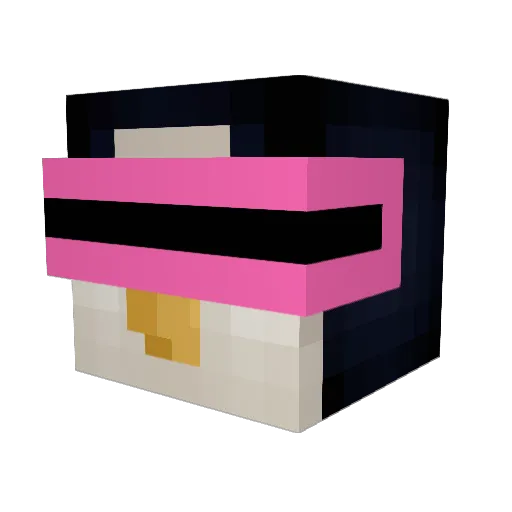 Smitty_Falz Minecraft avatar head, 3D render