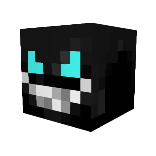 SmoKedLife Minecraft avatar head, 3D render
