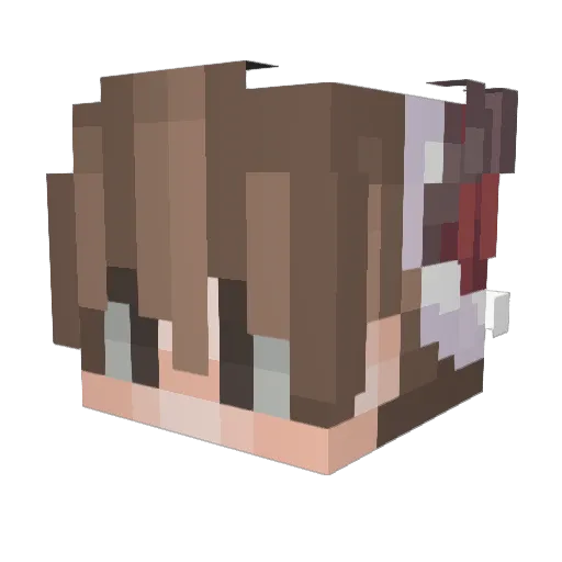 Smoakstack Minecraft avatar head, 3D render