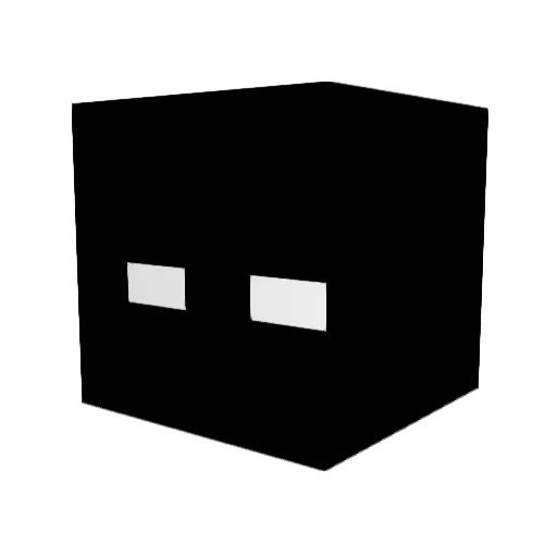 Smockiiiii Minecraft avatar head, 3D render
