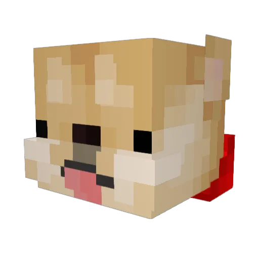 Smoczy147 Minecraft avatar head, 3D render