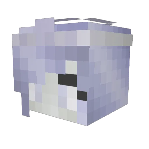 SmokeAt420 Minecraft avatar head, 3D render