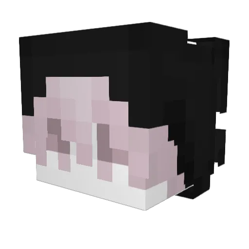 SmokePVP Minecraft avatar head, 3D render