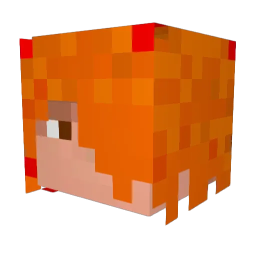 SmokePlayz_ Minecraft avatar head, 3D render