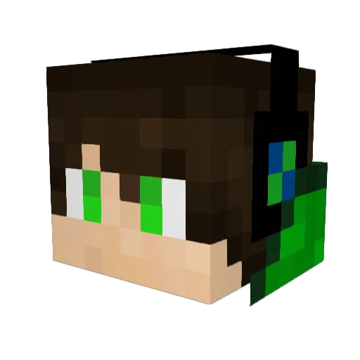 Smoke_preacher Minecraft avatar head, 3D render
