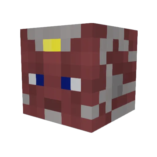 Smokey2021 Minecraft avatar head, 3D render
