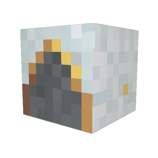 SmokeyBacon999 Minecraft avatar head, 3D render