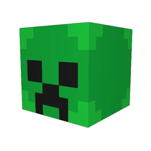 SmokeyChops Minecraft avatar head, 3D render