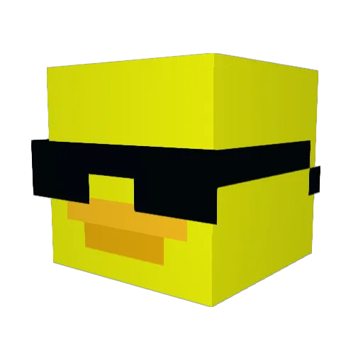 Smokey_lowki Minecraft avatar head, 3D render