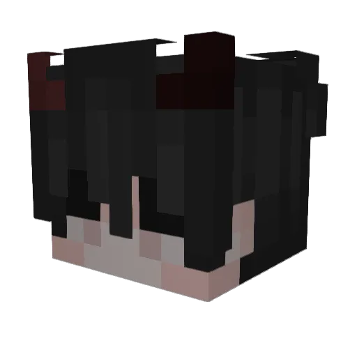 Smokieee Minecraft avatar head, 3D render