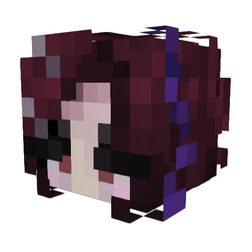 SmokierAlarm899 Minecraft avatar head, 3D render