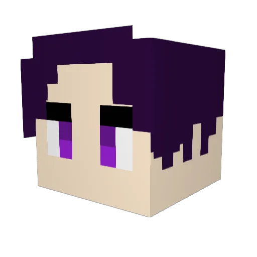 Smokin_TeamG Minecraft avatar head, 3D render