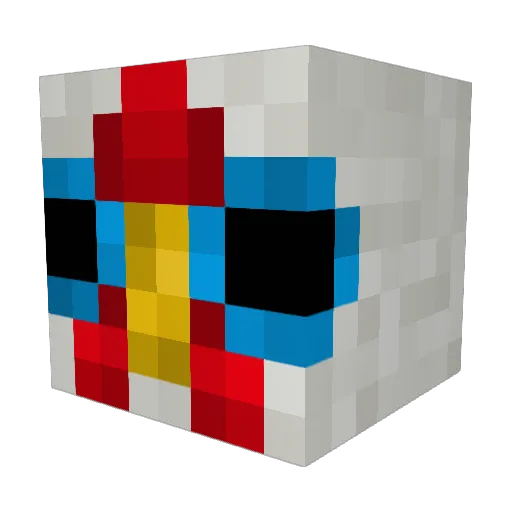 Smokingcone66 Minecraft avatar head, 3D render