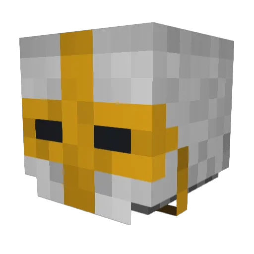 SmolKingGoon Minecraft avatar head, 3D render