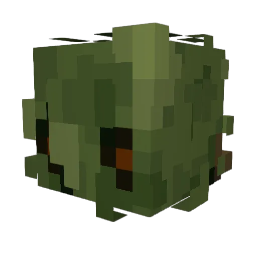 SmolSlasherSoul Minecraft avatar head, 3D render