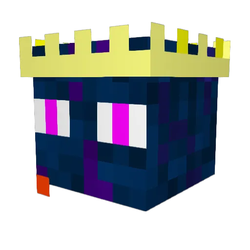 SmolderedData41 Minecraft avatar head, 3D render