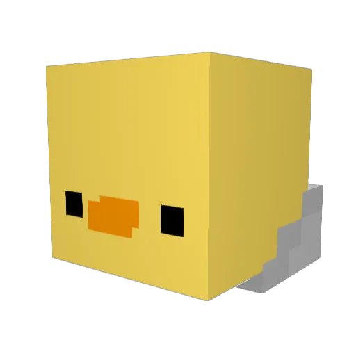 Smoller123 Minecraft avatar head, 3D render
