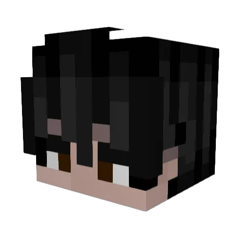 Smolly69 Minecraft avatar head, 3D render