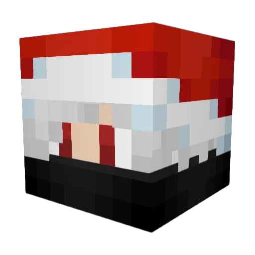 SmookTzy Minecraft avatar head, 3D render