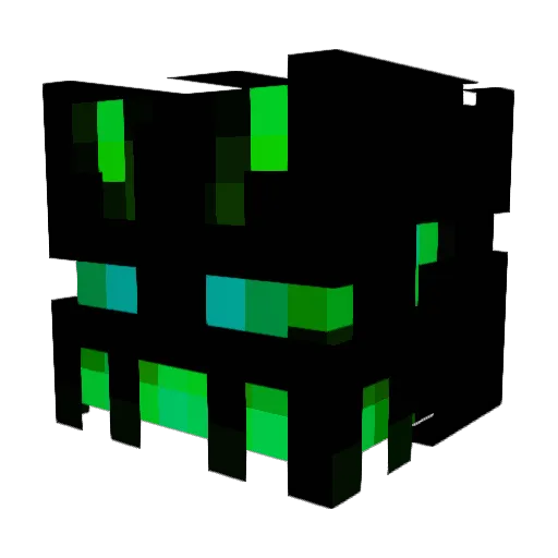 Smookii Minecraft avatar head, 3D render