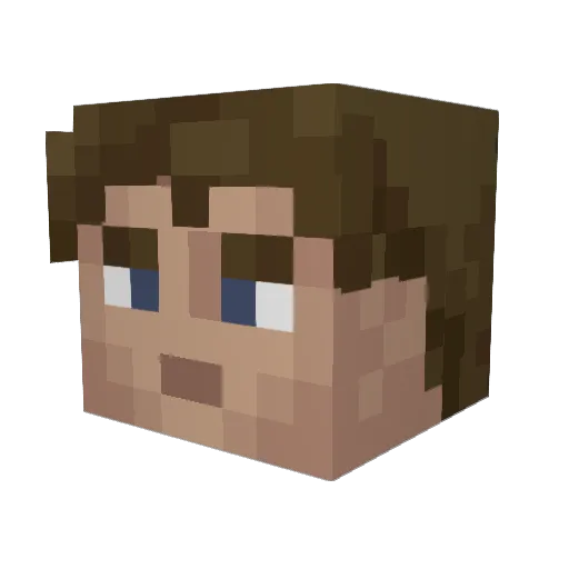 Smoon2005 Minecraft avatar head, 3D render