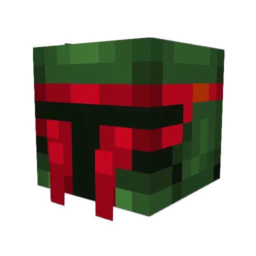 Smoookeee Minecraft avatar head, 3D render