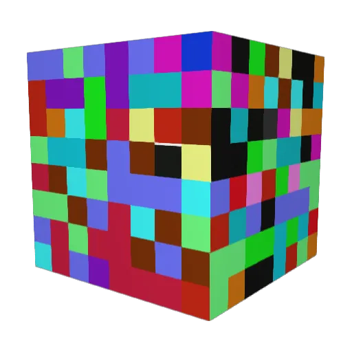 SmoothBrainMan Minecraft avatar head, 3D render