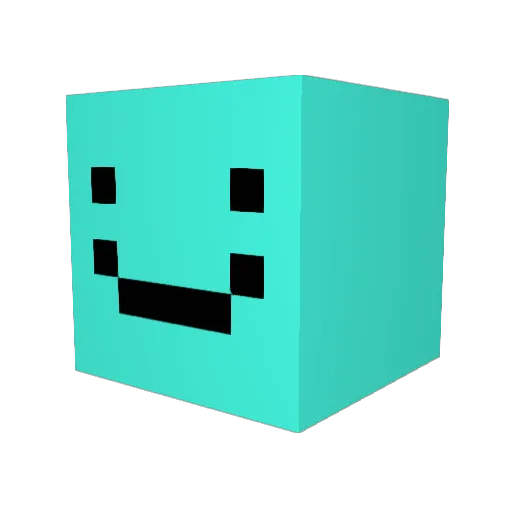 SmoothIce123 Minecraft avatar head, 3D render
