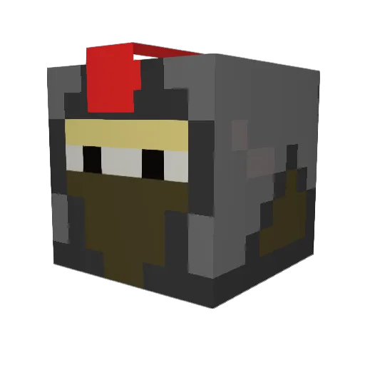 Smorky00 Minecraft avatar head, 3D render