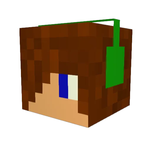 Smosh_Declan Minecraft avatar head, 3D render