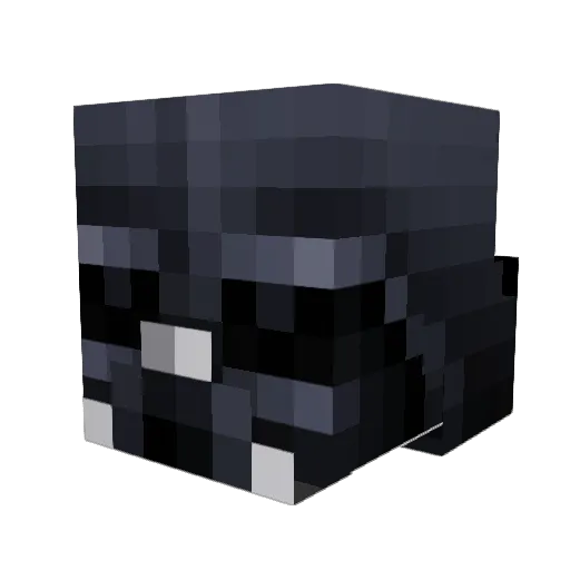 Smossoux Minecraft avatar head, 3D render