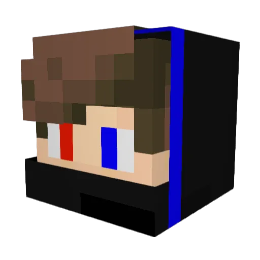 Smotherlol Minecraft avatar head, 3D render